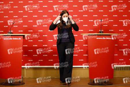 Pressestatement von Janine Wissler in Berlin