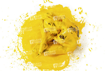 'Internationaler Tag der Farbe / International Color Day'-Bodypainting