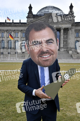 Protestaktion 'Keine Kampfdrohnen für die Bundeswehr!' in Berlin