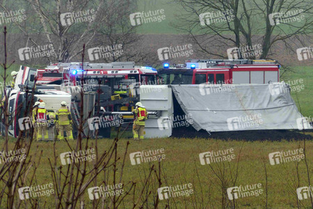 Lastwagenunfall in Eldagsen