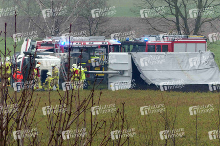 Lastwagenunfall in Eldagsen