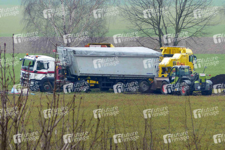 Lastwagenunfall in Eldagsen