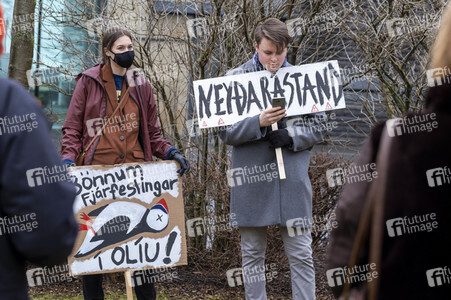 Fridays for Future Demo in Reykjavik