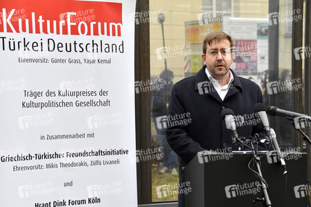Pressekonferenz des KulturForum TürkeiDeutschland in Berlin