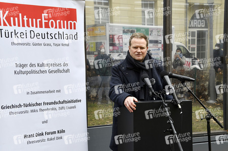 Pressekonferenz des KulturForum TürkeiDeutschland in Berlin
