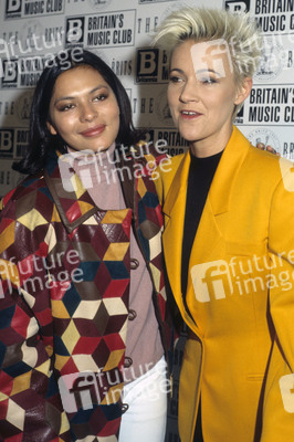 Pressekonferenz zu den BRIT Awards 1991 in London