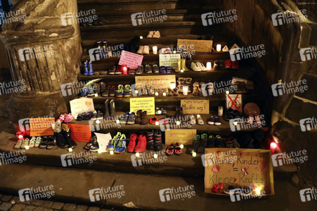 Protest gegen Schulschließungen in Görlitz