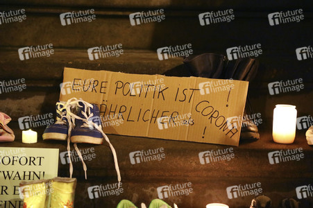 Protest gegen Schulschließungen in Görlitz