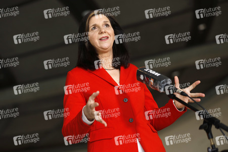 Pressestatement der Grünen in Berlin