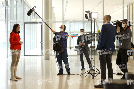 Pressestatement der Grünen in Berlin