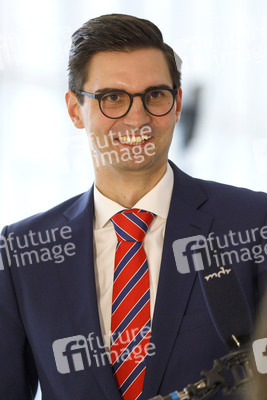 Pressestatement von Sepp Müller in Berlin