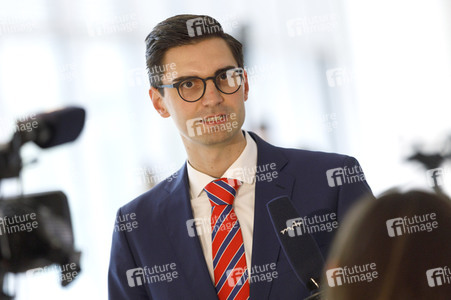 Pressestatement von Sepp Müller in Berlin