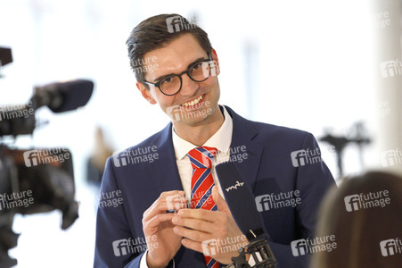 Pressestatement von Sepp Müller in Berlin