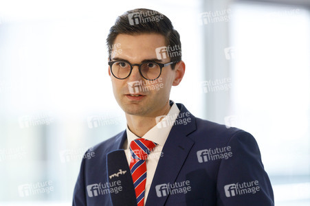 Pressestatement von Sepp Müller in Berlin