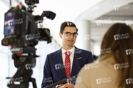 Pressestatement von Sepp Müller in Berlin