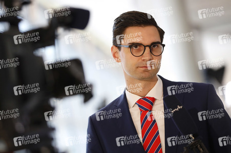 Pressestatement von Sepp Müller in Berlin