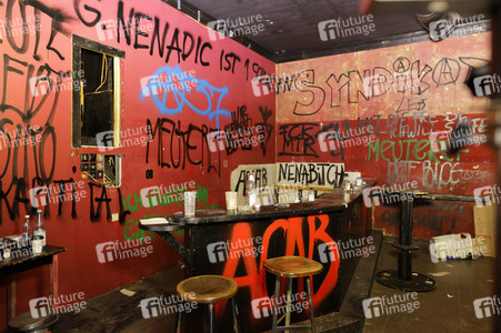 Räumung der Kiezkneipe 'Meuterei' in Berlin