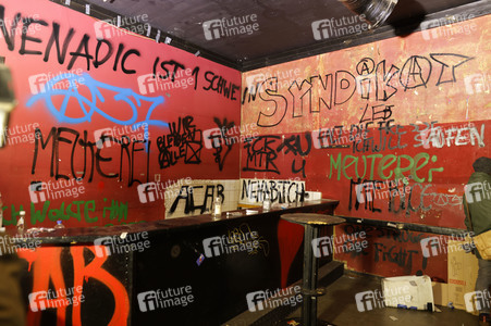 Räumung der Kiezkneipe 'Meuterei' in Berlin