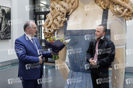 Reiner Haseloff und Marc Fromm in Berlin