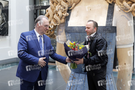 Reiner Haseloff und Marc Fromm in Berlin