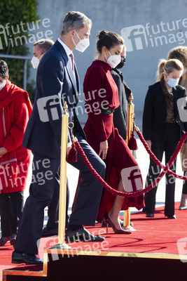 Abflug der Royals nach Andorra in Madrid