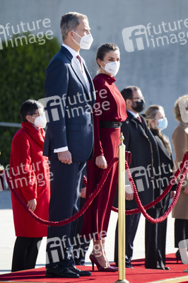 Abflug der Royals nach Andorra in Madrid