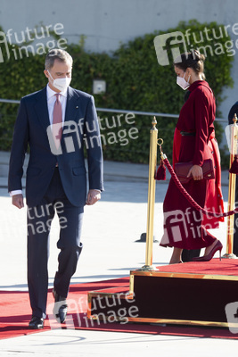 Abflug der Royals nach Andorra in Madrid