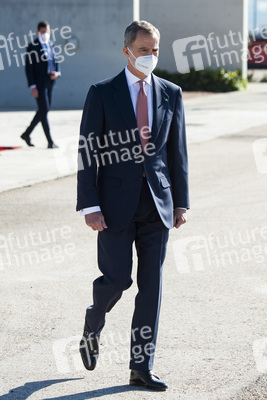 Abflug der Royals nach Andorra in Madrid