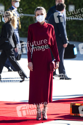 Abflug der Royals nach Andorra in Madrid