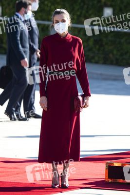 Abflug der Royals nach Andorra in Madrid