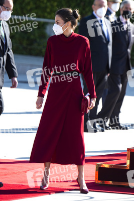 Abflug der Royals nach Andorra in Madrid