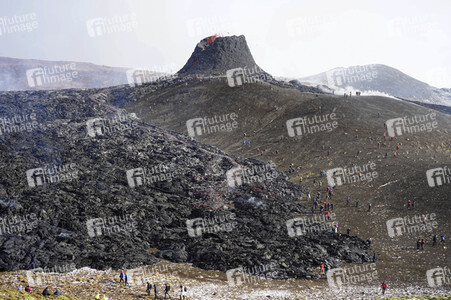 Vulkaneruption in Grindavík
