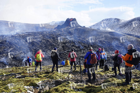 Vulkaneruption in Grindavík
