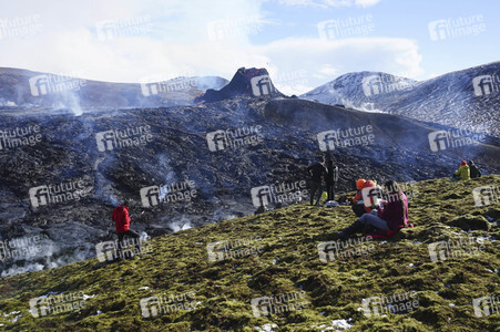 Vulkaneruption in Grindavík