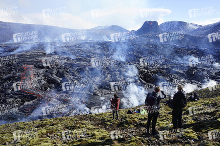 Vulkaneruption in Grindavík