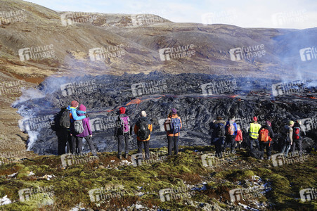 Vulkaneruption in Grindavík