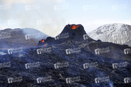 Vulkaneruption in Grindavík