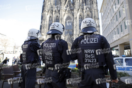 Demo gegen Corona-Maßnahmen in Köln