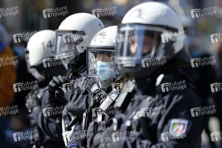 Demo gegen Corona-Maßnahmen in Köln