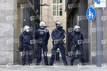 Demo gegen Corona-Maßnahmen in Köln