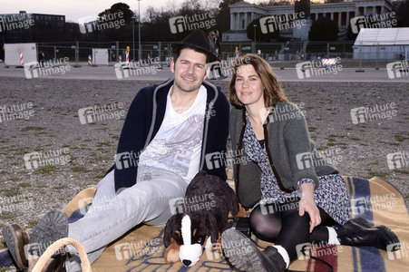 Videodreh der Guten A-Band in München