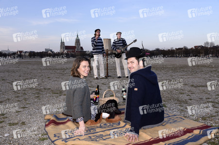 Videodreh der Guten A-Band in München