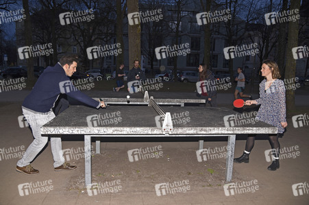Videodreh der Guten A-Band in München