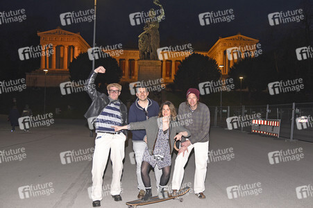 Videodreh der Guten A-Band in München