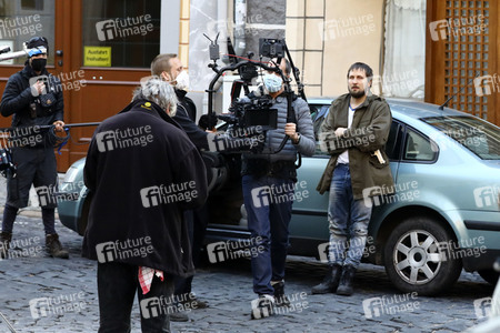 Dreharbeiten zum TV-Film 'Wolfsland' in Görlitz