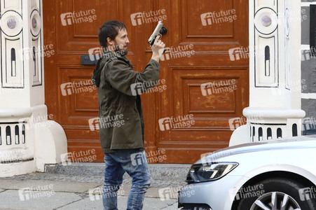 Dreharbeiten zum TV-Film 'Wolfsland' in Görlitz