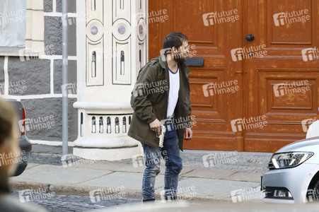 Dreharbeiten zum TV-Film 'Wolfsland' in Görlitz