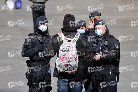 Corona-Kontrollen in Köln