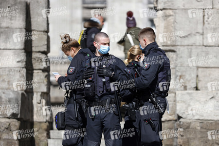 Corona-Kontrollen in Köln