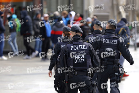 Corona-Kontrollen in Köln